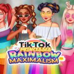 TikTok Princesses Rainbow